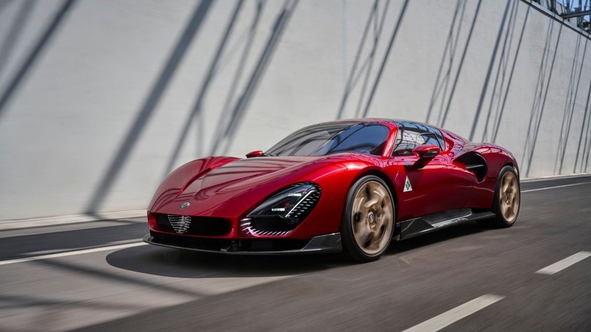 The Most Beautiful New Car You Can't Buy 2025 Alfa Romeo 33 Stradale